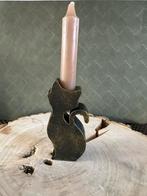 Kaarsenhouder kat Nieuw! Word naar wens gemaakt, Ophalen of Verzenden, Nieuw, Overige materialen, Minder dan 25 cm