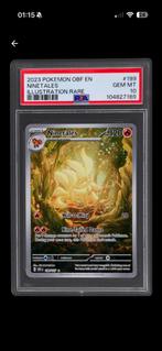 Ninetales 199 Illustration Rare - PSA 10, Ophalen of Verzenden, Zo goed als nieuw, Losse kaart