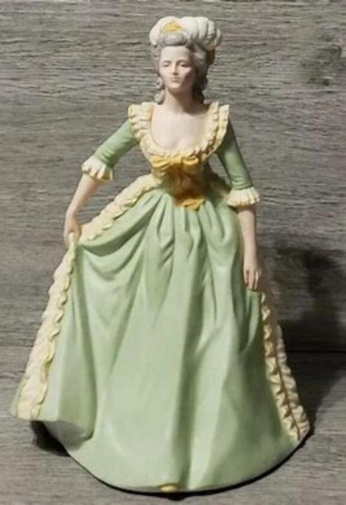 Prachtig beeldje Franklin Porcelain Marie Antoinette, Verzamelen, Beelden en Beeldjes, Zo goed als nieuw, Mens, Ophalen of Verzenden