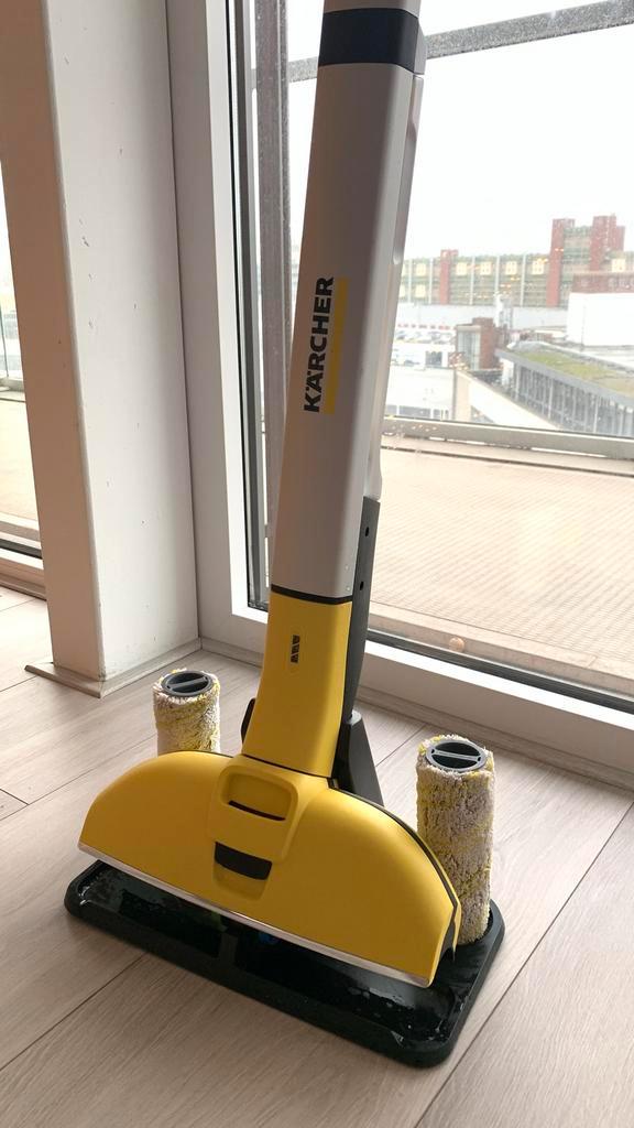 Kärcher EWM 2 Elektrische Dweil - In Nieuwstaat, Huis en Inrichting, Schoonmaakartikelen, Mop of Dweil, Ophalen of Verzenden