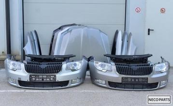 SKODA SUBERB II VOOORKOP VOORBUMPER VOORSCHERM MOTORKAP BUMP beschikbaar voor biedingen