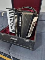 Accordoen hohner, Muziek en Instrumenten, Accordeons, Ophalen of Verzenden, Zo goed als nieuw, Hohner, Met koffer