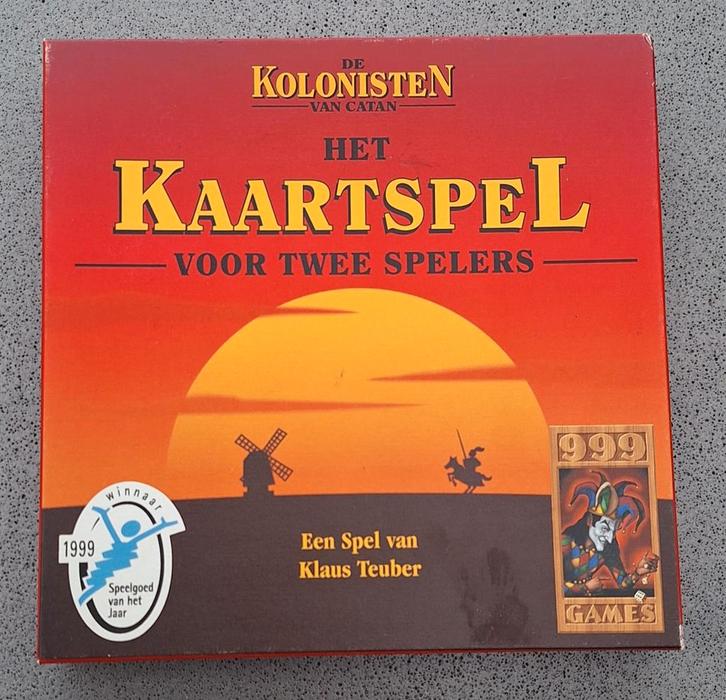Kolonisten van Catan: Het Kaartspel, Hobby en Vrije tijd, Gezelschapsspellen | Kaartspellen, Gebruikt, Een of twee spelers, Ophalen of Verzenden