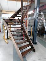 Hardhouten trap, Ophalen, Gebruikt, Trap, 2 tot 4 meter
