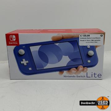 Nintendo Switch Lite Blauw | Nieuw in doos | Met garantie beschikbaar voor biedingen