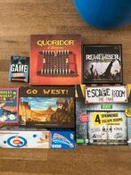 Bordspellen - Squod, Escape Room, Halli Galli, Meer, Een of twee spelers, Ophalen of Verzenden, Gebruikt, Reisspel