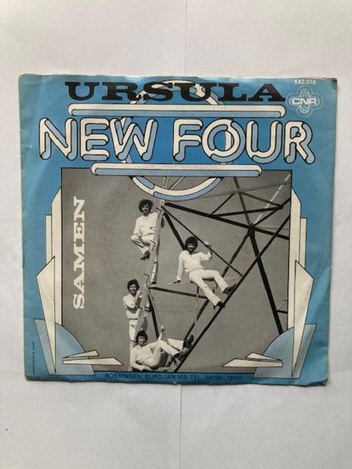 New Four vinyl singel - Ursela uit 1983, Cd's en Dvd's, Vinyl | Nederlandstalig, Gebruikt, Levenslied of Smartlap, Overige formaten