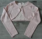 Roze bolero met glitter H&M maat 134 140, Meisje, Trui of Vest, H&M, Ophalen of Verzenden