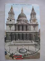 2 x Londen St. Paul's Cathedral -1907, Verzamelen, Ansichtkaarten | Buitenland, Gelopen, Ophalen of Verzenden, Engeland, Voor 1920