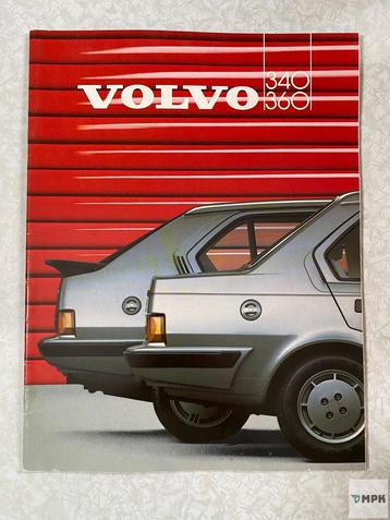 Volvo 340 / 360 Brochure 1986 Nederlands beschikbaar voor biedingen