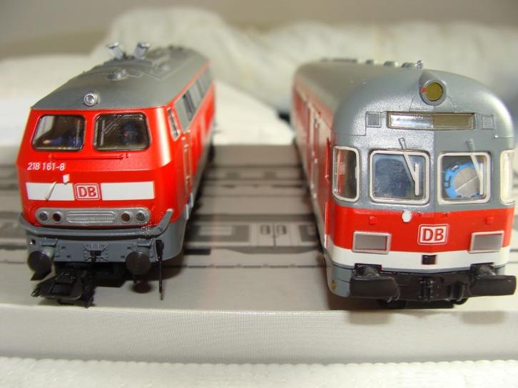 Märklin 26218 digitale treinset Regionaal express dB, Hobby en Vrije tijd, Modeltreinen | H0, Zo goed als nieuw, Treinset, Wisselstroom