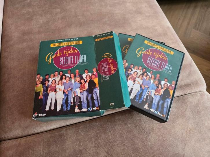Goede Tijden Slechte Tijden - Seizoen 5 dvd box, Cd's en Dvd's, Dvd's | Tv en Series, Zo goed als nieuw, Drama, Boxset, Vanaf 12 jaar