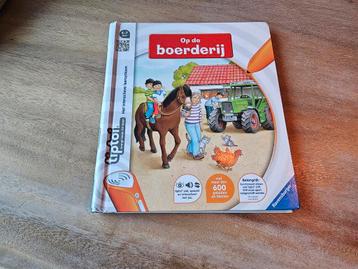 Toptoi boek OP de boerderij beschikbaar voor biedingen