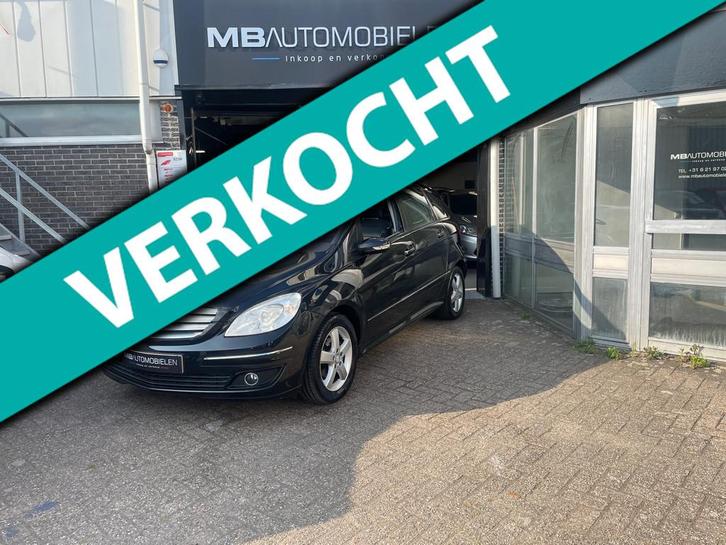 Mercedes-Benz B-klasse B150/Zwart/1 JaarAPK/Nap/Trekhaak/xen, Auto's, Mercedes-Benz, Bedrijf, Te koop, B-Klasse, ABS, Airbags