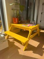 Toffe kinderpicknicktafel MaximaVida picknicktafel tafel, Ophalen, Gebruikt, Rechthoekig, Kinderpicknicktafel