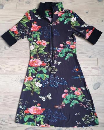 mooie jurk met bloemen & vlinders van Tante Betsy, mt M beschikbaar voor biedingen