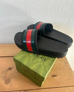 Gucci slippers 41, Kleding | Heren, Ophalen of Verzenden, Zo goed als nieuw, Zwart