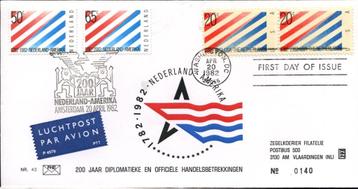 Nederland  1982 200 jr. Nederland Amerika beschikbaar voor biedingen