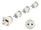 HAMA Reisstekker Travel Plug Set Type A/B/C/E/F/G, Ophalen of Verzenden, Zo goed als nieuw, Stekker