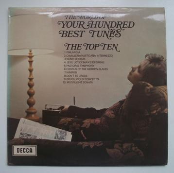 The World Of Your Hundred Best Tunes - The Top Ten (1970) beschikbaar voor biedingen