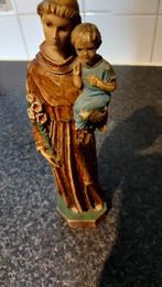 Heilig beeld van Sint Antonius met kind, Ophalen of Verzenden