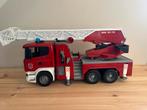 Bruder brandweerwagen, Kinderen en Baby's, Speelgoed | Speelgoedvoertuigen, Ophalen of Verzenden, Gebruikt