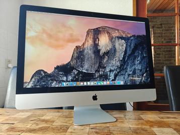 iMac Retina 5K 27-inch 2015 core i5  / 16GB ram / SSD+3TB HD beschikbaar voor biedingen