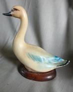 Retro, vintage houten beeld "Gans", Antiek en Kunst, Curiosa en Brocante, Ophalen of Verzenden