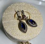 Turkse Oorbellen met Blauwe Steen, Sieraden, Tassen en Uiterlijk, Overige materialen, Hangers, Blauw, Nieuw