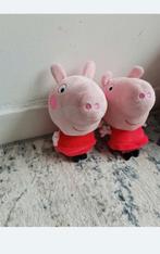 2 knuffels peppa pig, Ophalen, Zo goed als nieuw, Overige typen