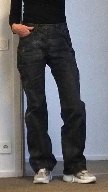 Dolce & Gabbana zwarte denim broek beschikbaar voor biedingen
