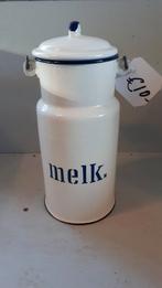 Melkbus Wit, Antiek en Kunst, Antiek | Emaille, Ophalen of Verzenden