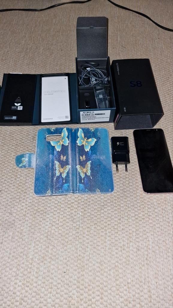 Samsung S8, 64GB Roze Pink, Hoesje, geen Sim, in goede staat, Telecommunicatie, Mobiele telefoons | Samsung, Gebruikt, Overige modellen