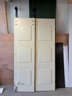 Oude (schuif)deuren, Doe-het-zelf en Verbouw, Deuren en Horren, Ophalen, Zo goed als nieuw, Binnendeur, 200 tot 215 cm