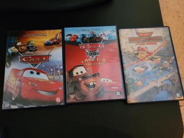 Cars, Cars Toon & Planes DVD's - Kinderfilms beschikbaar voor biedingen