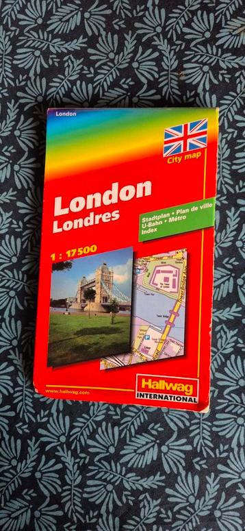 Stadsplattegrond Londen - Hallwag International beschikbaar voor biedingen