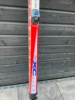 2 Salomon langlauf latten 210 cm en Fischer schoenen maat 45, Ophalen, Schoenen, Zo goed als nieuw, Fischer