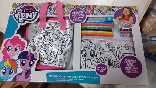 Tas en etui kleuren my little pony NIEUW, Kinderen en Baby's, Speelgoed | My Little Pony, Nieuw, Ophalen of Verzenden