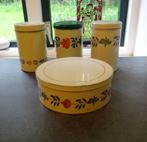 4 Boerenbont blikken., Ophalen of Verzenden, Gebruikt, Overige