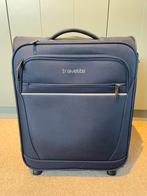 Travelite handbagage koffer Boardtrolley navy van Travelbags, Ophalen, Hard kunststof, Zo goed als nieuw, 70 cm of meer