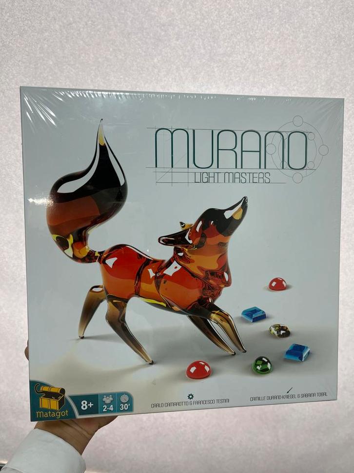Matagot Murano Light Masters - Bordspel, Hobby en Vrije tijd, Gezelschapsspellen | Bordspellen, Ophalen of Verzenden