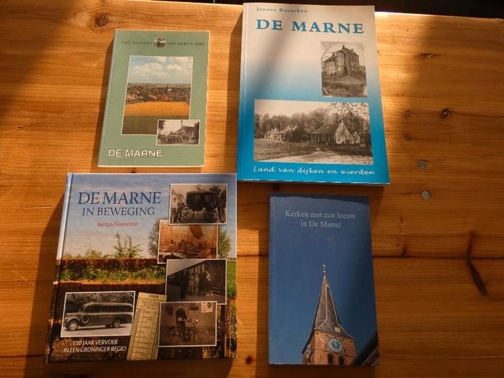 Set van 4 De Marne boeken – geschiedenis & cultuur, Boeken, Geschiedenis | Stad en Regio, Gelezen, Ophalen of Verzenden