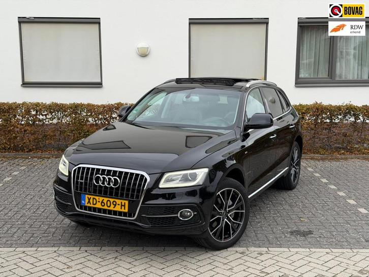 Audi Q5 2.0 TFSI quattro Sport Edition PANO B&O S-Line, Auto's, Audi, Bedrijf, Te koop, Q5, 4x4, ABS, Achteruitrijcamera, Adaptive Cruise Control