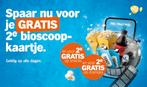 Albert Heijn bioscoopzegels, Eén persoon, Kortingsbon, Overige typen