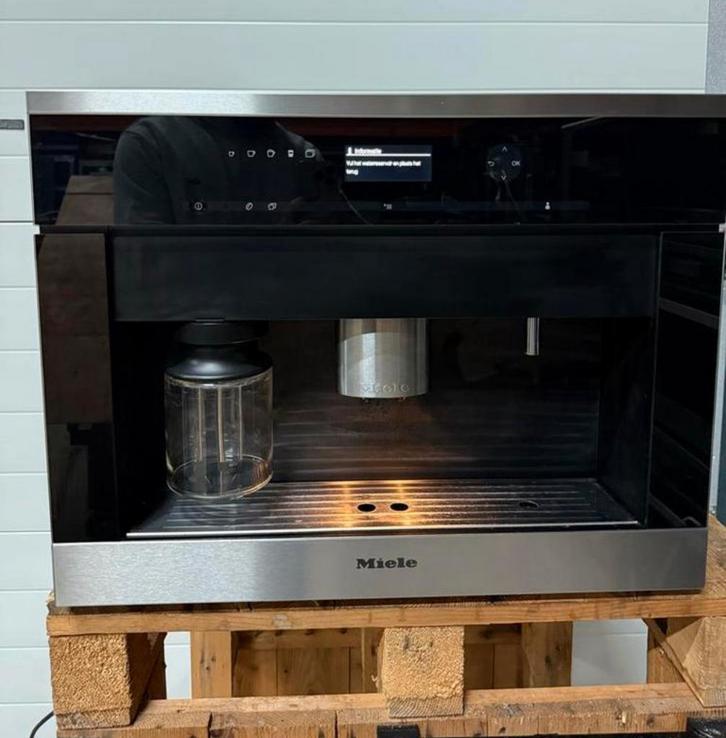 Miele CVA6405 Inbouw Koffiemachine, Witgoed en Apparatuur, Koffiezetapparaten, Gebruikt, Koffiebonen, Koffiemachine, 2 tot 4 kopjes