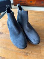 SeaSide navy leather & suede ankle boots size 39, Blauw, Lage of Enkellaarzen, Ophalen of Verzenden, Zo goed als nieuw