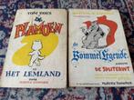 Tom Poes in de Plamoen en Het Iemland.  Olivier B. Bommel pr, Boeken, Gelezen, Marten Toonder, Ophalen of Verzenden, Meerdere stripboeken