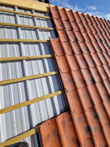 Grote partij, sandwichpanelen voor dak 140 mm, ral 9006 beschikbaar voor biedingen