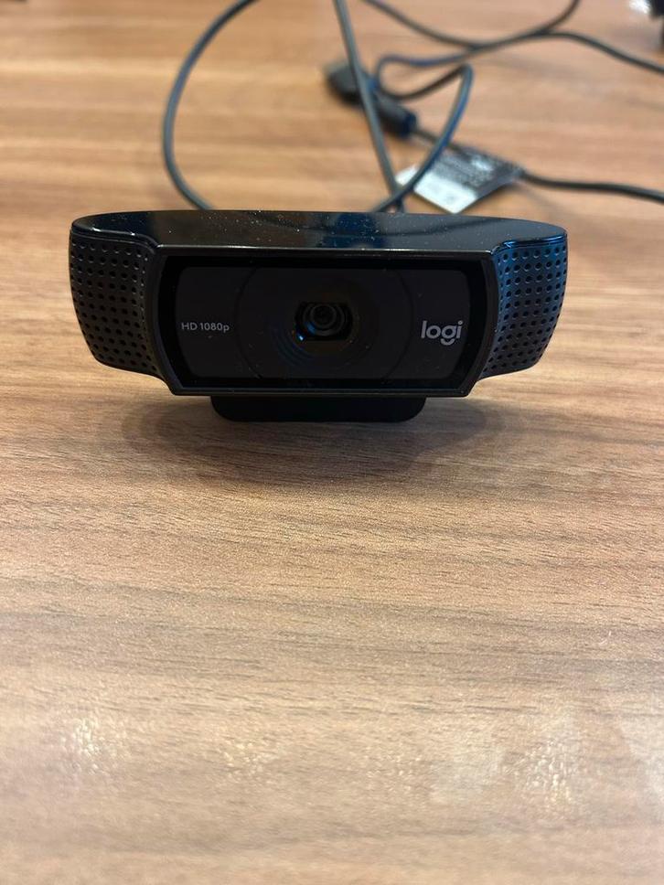 Logitech C920 HD Pro Webcam - Gebruikt, Computers en Software, Webcams, Gebruikt, Bedraad, ChromeOS, Monitorclip, Ophalen