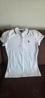 Witte US Polo Assn. Polo Shirt - Maat S, Kleding | Dames, T-shirts, Wit, US Polo Assn., Ophalen of Verzenden, Zo goed als nieuw